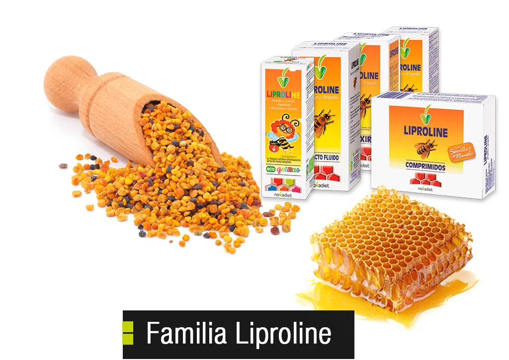 Gama suplementos con propoleo Liproline